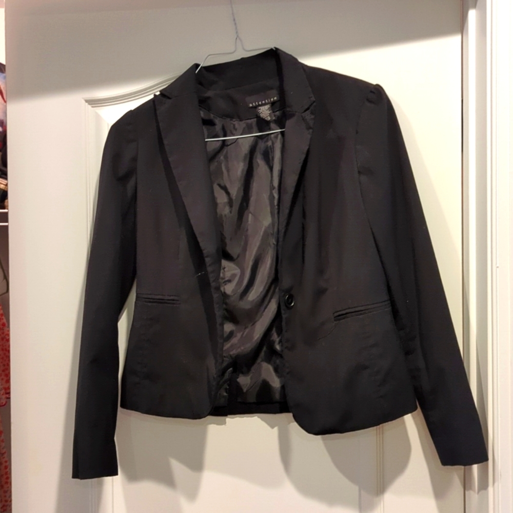 Women's black blazer